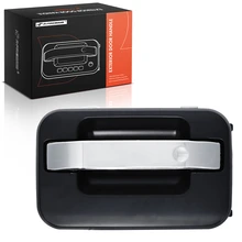 Rear Driver Chrome & Black Exterior Door Handle for 2006-2008 Lincoln Mark LT