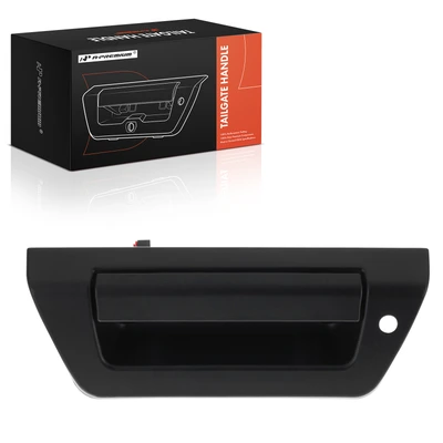 Manual Textured Black Tailgate Handle