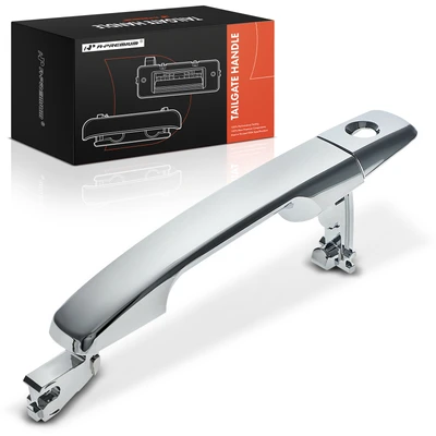 Passenger Rear Cargo Chrome Exterior Door Handle with Cover