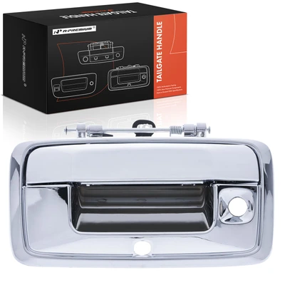 Chrome Tailgate Handle with Keyhole