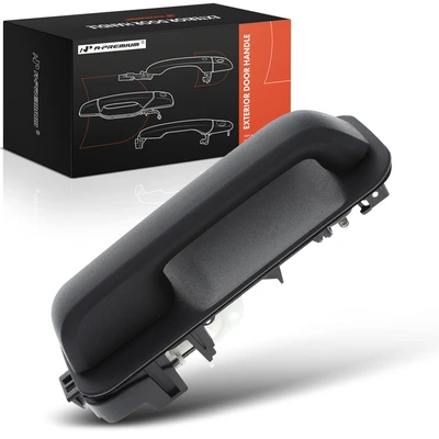 Rear Driver Textured Black Exterior Door Handle for Ford F-150 2015-2020 Crew Cab