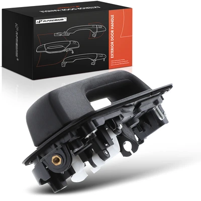 Textured Black Exterior Door Handle