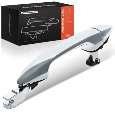 Rear Driver Chrome Exterior Door Handle & Cover