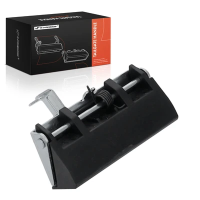 Rear Passenger Cargo Textured Black Exterior Door Handle