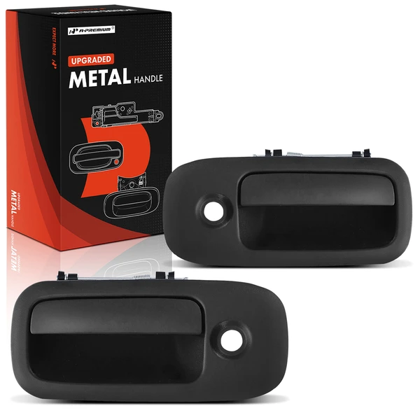 2 Pcs Upgraded Metal Front Exterior Door Handle for 2010-2023 GMC Savana 3500