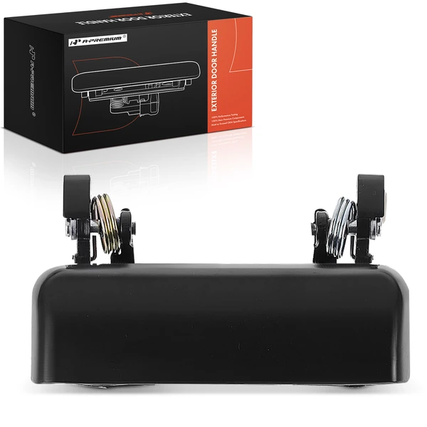 Driver or Passenger Smooth Black Exterior Door Handle for Ford Explorer 95-97