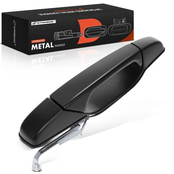 Rear Driver Primed Black Exterior Door Handle for 2007-2014 Cadillac Escalade