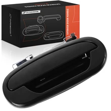 Front Passenger Black Exterior Door Handle