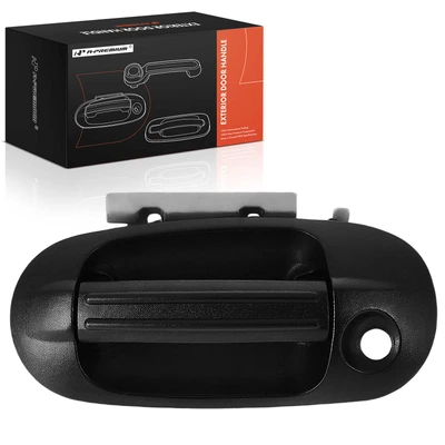Front Driver Texture Black Exterior Door Handle