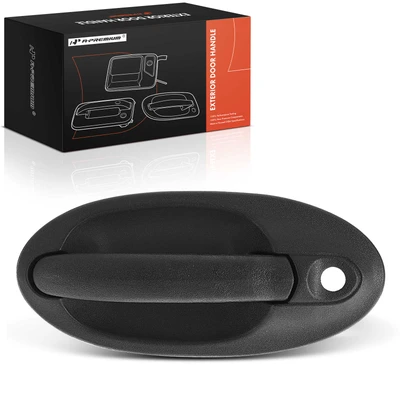 Front Passenger Texture Black Exterior Door Handle
