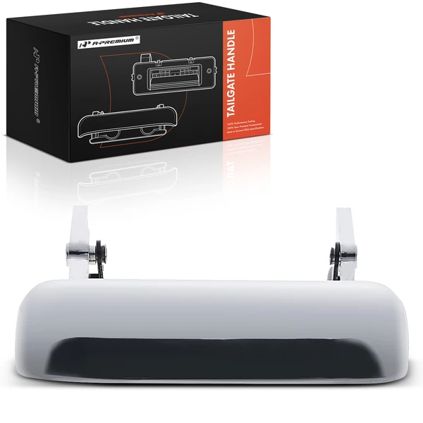 Rear Tailgate Chrome Handle without Keyhole for Ford Ranger 1998-2011