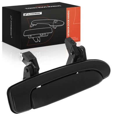 Rear Passenger Black Exterior Door Handle
