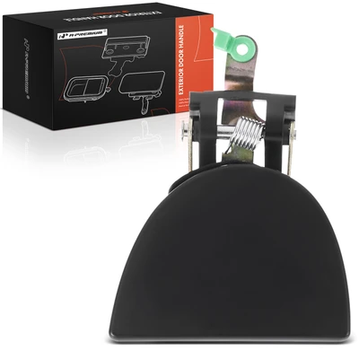Front Passenger Primed Black Exterior Door Handle