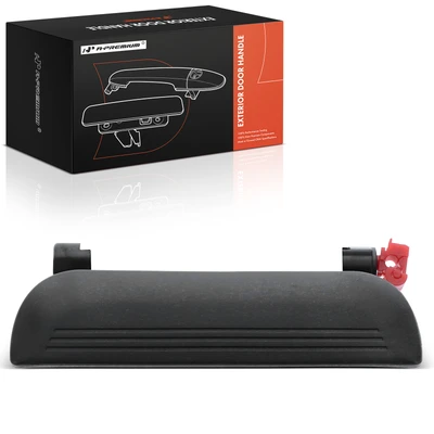Front Driver Textured Black Exterior Door Handle