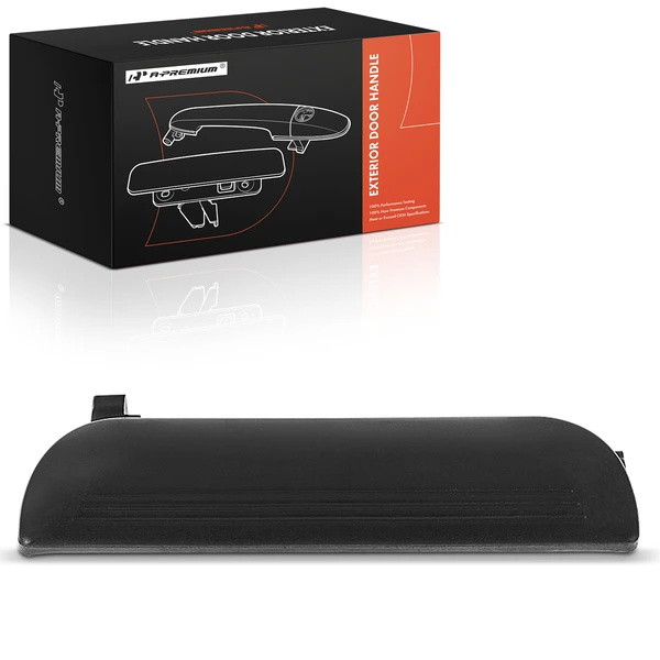 Rear Driver Textured Black Exterior Door Handle for 1991-1996 Mercury Tracer