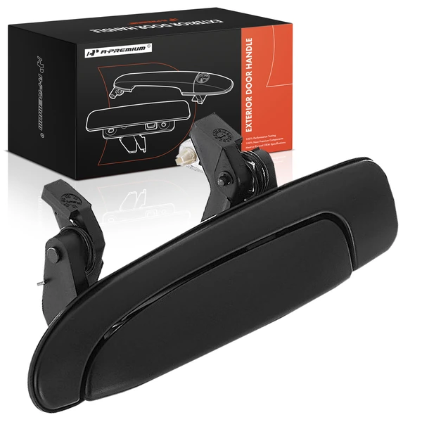 Rear Driver Black Exterior Door Handle for 1992-2006 Mercury Grand Marquis