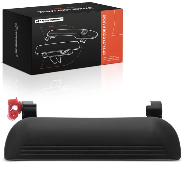 Front Passenger Textured Black Exterior Door Handle for Ford Escort 1991-1996