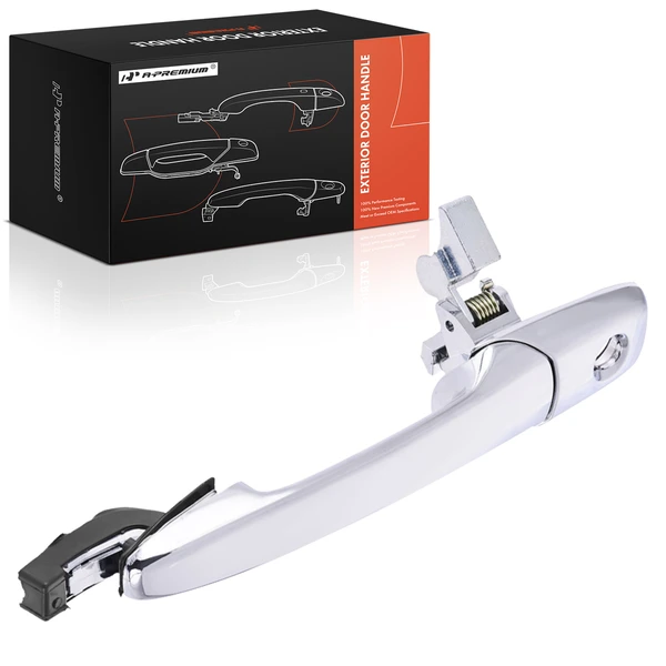 Front Driver Chrome Exterior Door Handle for Ford Mustang 2005-2014