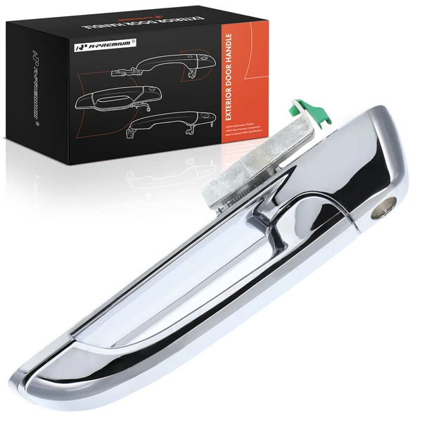 Front Driver Chrome Exterior Door Handle for 2010 Dodge Ram 2500