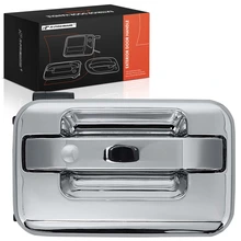 Rear Passenger Chrome Exterior Door Handle for 2004-2014 Ford F-150