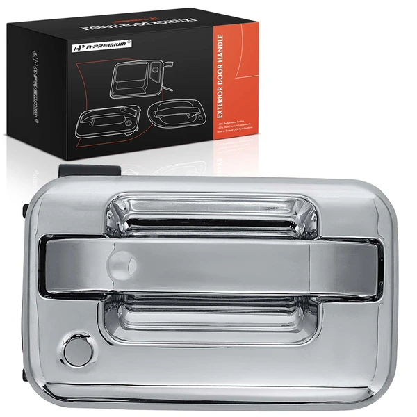 Front Passenger Chrome Exterior Door Handle for 2004-2014 Ford F-150