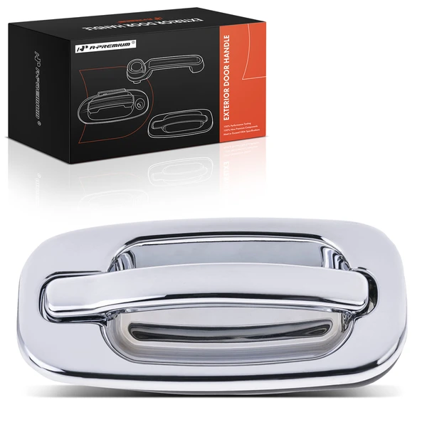 Front Passenger Chrome Exterior Door Handle for 2000-2006 GMC Yukon XL 2500