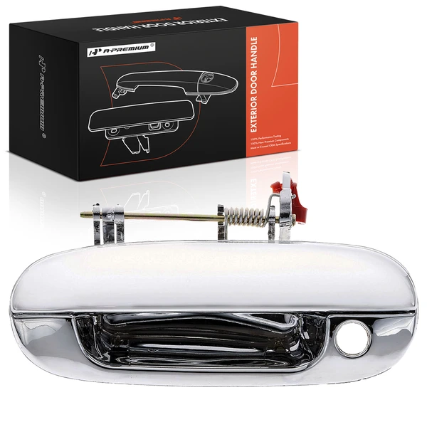 Front Driver Chrome Exterior Door Handle with key hole for 2002-2006 GMC Envoy XL