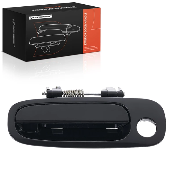 Front Driver Black Exterior Door Handle for 1996-2000 Toyota RAV4