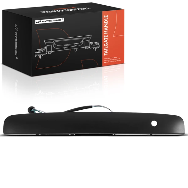 Rear Liftgate Latch Handle Garnish with Lamp Assembly for Toyota Sequoia Sienna