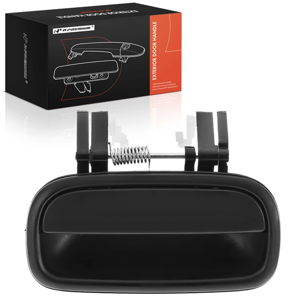 Rear Driver Texture Black Exterior Door Handle for Toyota Tundra 2000-2006