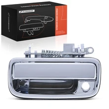 Front Driver Chrome Exterior Door Handle with Keyhole