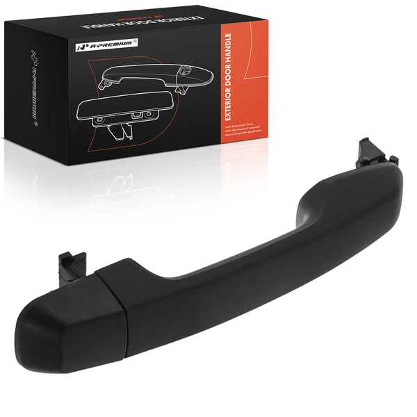 Front Passenger Black Exterior Door Handle for 2010-2020 Toyota 4Runner