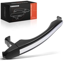 Front Passenger Black & Chrome Exterior Door Handle for 2006-2011 Hyundai Azera