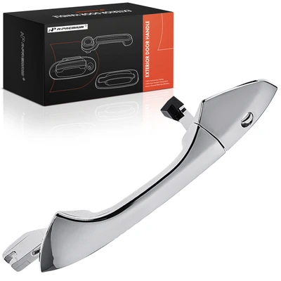 Front Driver Chrome Exterior Door Handle
