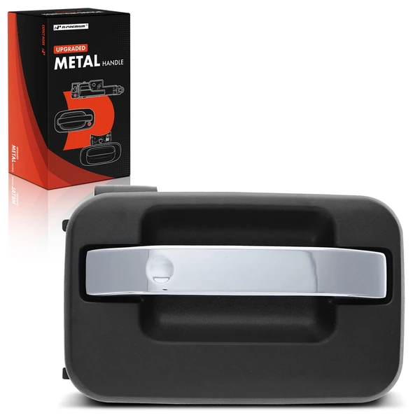 Upgraded Metal Exterior Door Handle With Chrome Lever for Ford F-150 04-08 Front Passenger