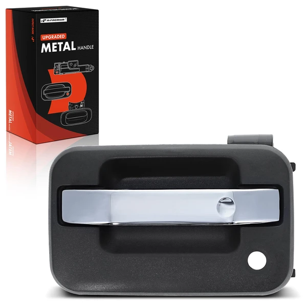 Upgraded Metal Front Driver Exterior Door Handle with Chrome Lever for Ford F-150 04-14