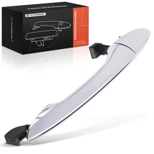 Rear Driver or Passenger Chrome Exterior Door Handle for 2011-2015 Hyundai Sonata