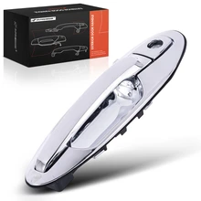 Front Driver Exterior Door Handle with Keyhole for 2002-2005 Hyundai Sonata