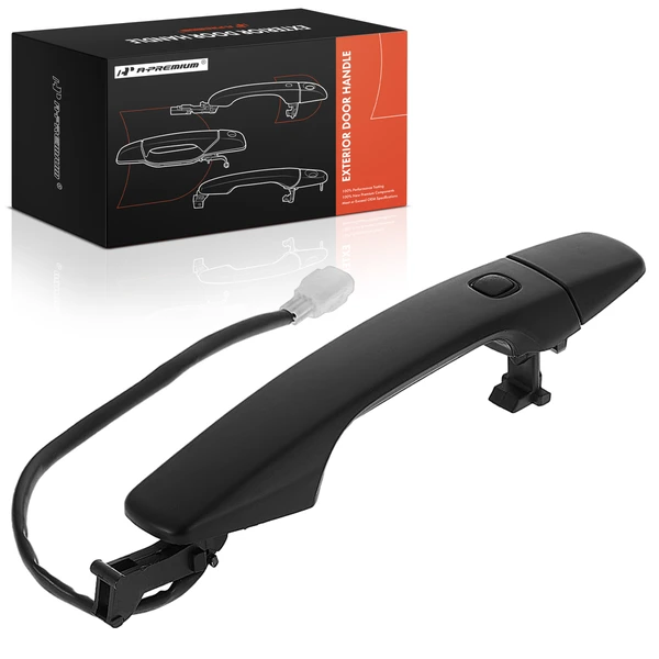 Rear Driver Black Exterior Door Handle for 2008-2011 2013-2015 Lexus LX570