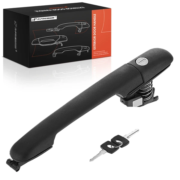 Front or Passenger Rear Cargo Black Exterior Door Handle for 2002-2006 Freightliner Sprinter 2500