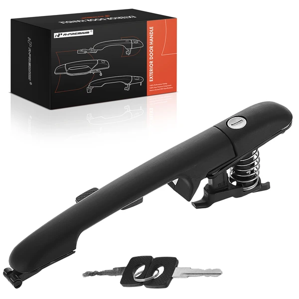 Driver or Passenger Sliding Door Black Exterior Door Handle for 2002-2006 Freightliner Sprinter 3500