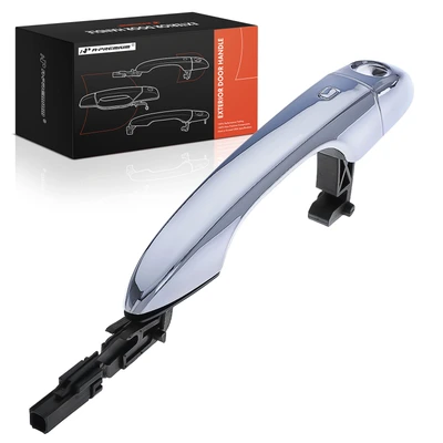 Front Driver Chrome Exterior Door Handle