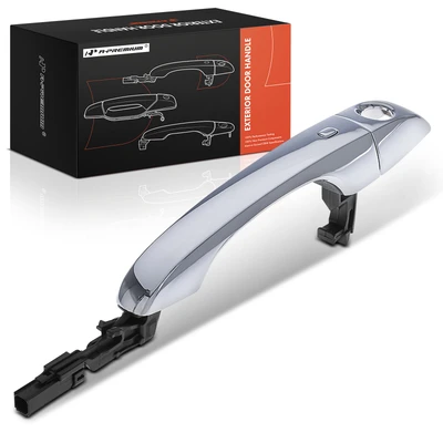 Front Driver Chrome Exterior Door Handle