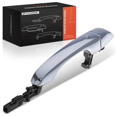 Front Passenger Chrome Exterior Door Handle