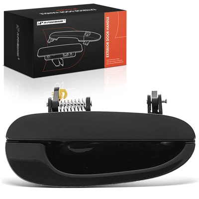 Rear Passenger Black Exterior Door Handle
