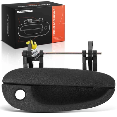 Front Passenger Texture Black Exterior Handle