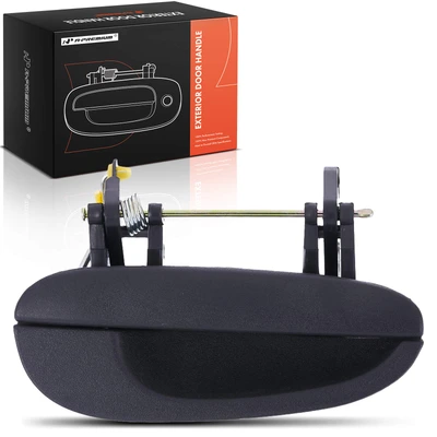 Rear Passenger Texture Black Exterior Door Handle