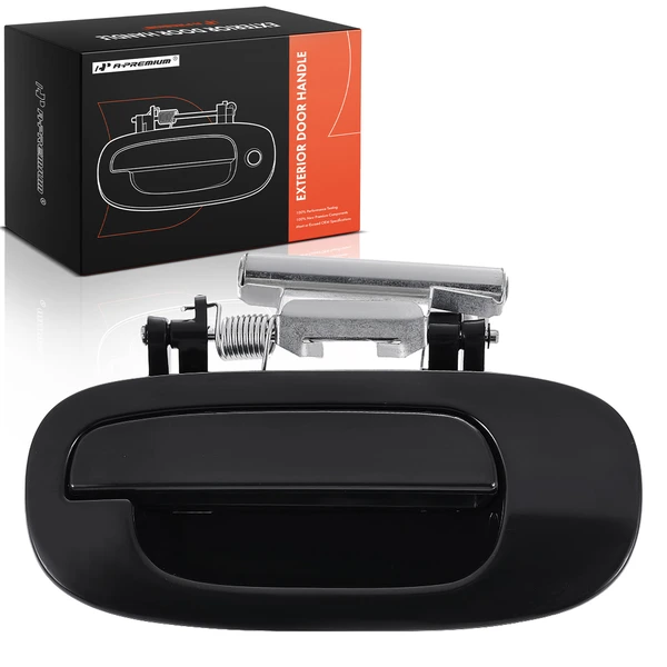 Rear Driver Black Exterior Door Handle for 1998-2003 Dodge Durango