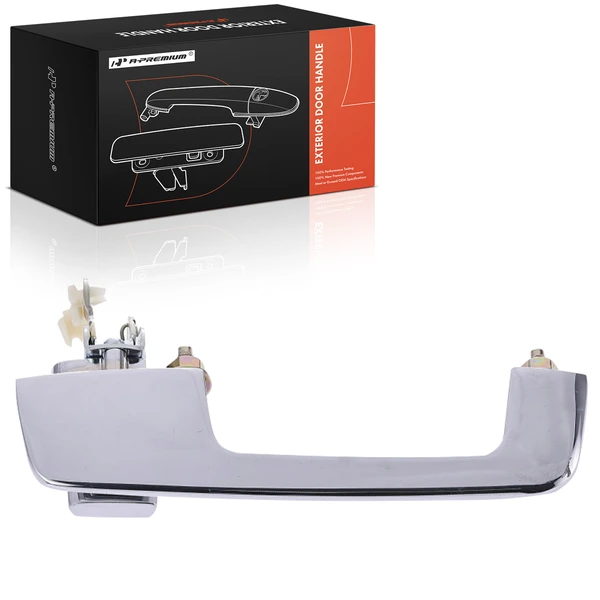 Chrome Exterior Door Handle with Keyhole for 1978-1980 Dodge W200