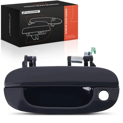 Front Driver Black Exterior Door Handle